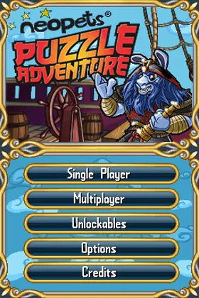 Neopets Puzzle Adventure (USA) screen shot title